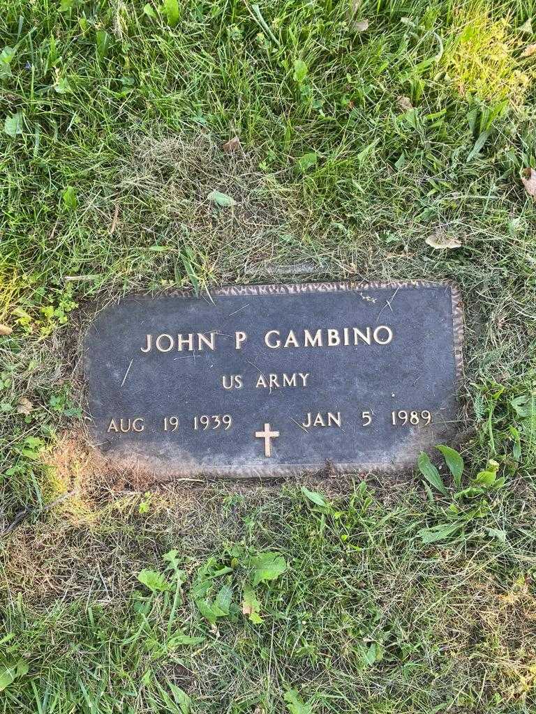 John P. Gambino's grave. Photo 3
