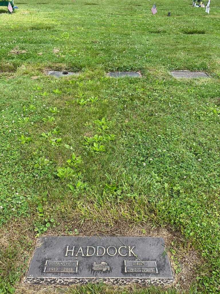 Robert L. Haddock's grave. Photo 2