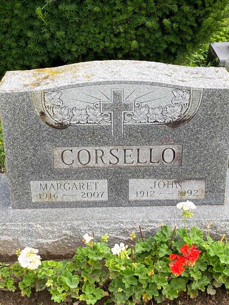 John Corsello's grave. Photo 3
