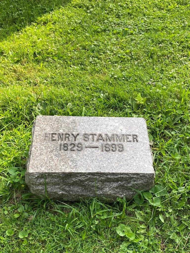 Henry Stammer's grave. Photo 3