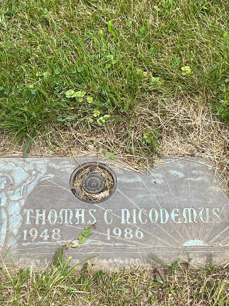 Thomas C. Nicodemus's grave. Photo 3