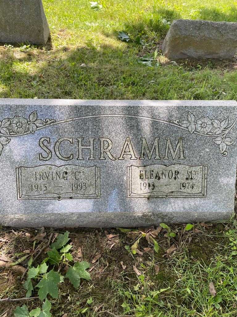 Irving C. Schramm's grave. Photo 3