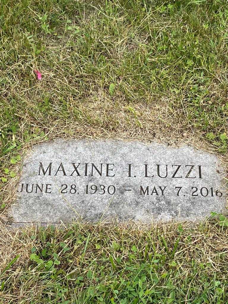 Maxine I. Luzzi's grave. Photo 3