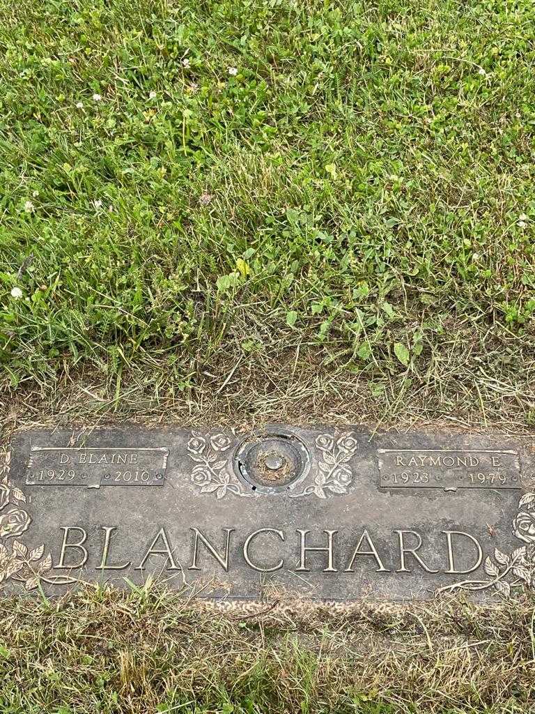 Raymond E. Blanchard's grave. Photo 3