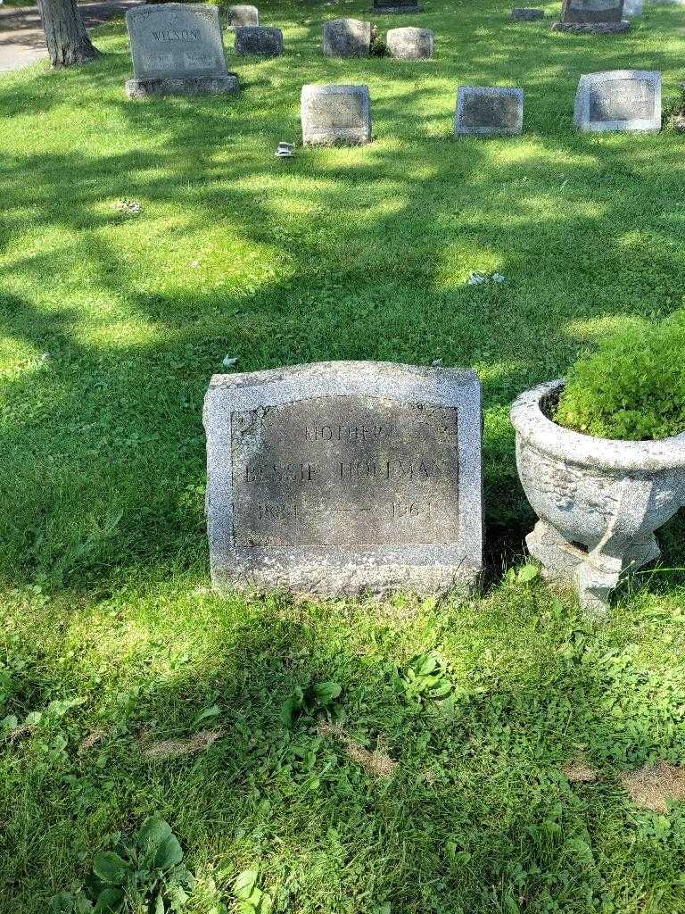 Bessie M. Hoffman's grave. Photo 1