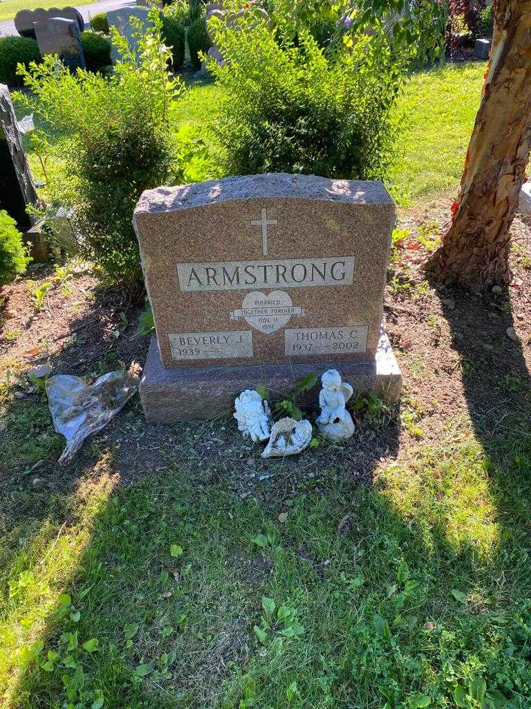 Thomas C. Armstrong's grave. Photo 2