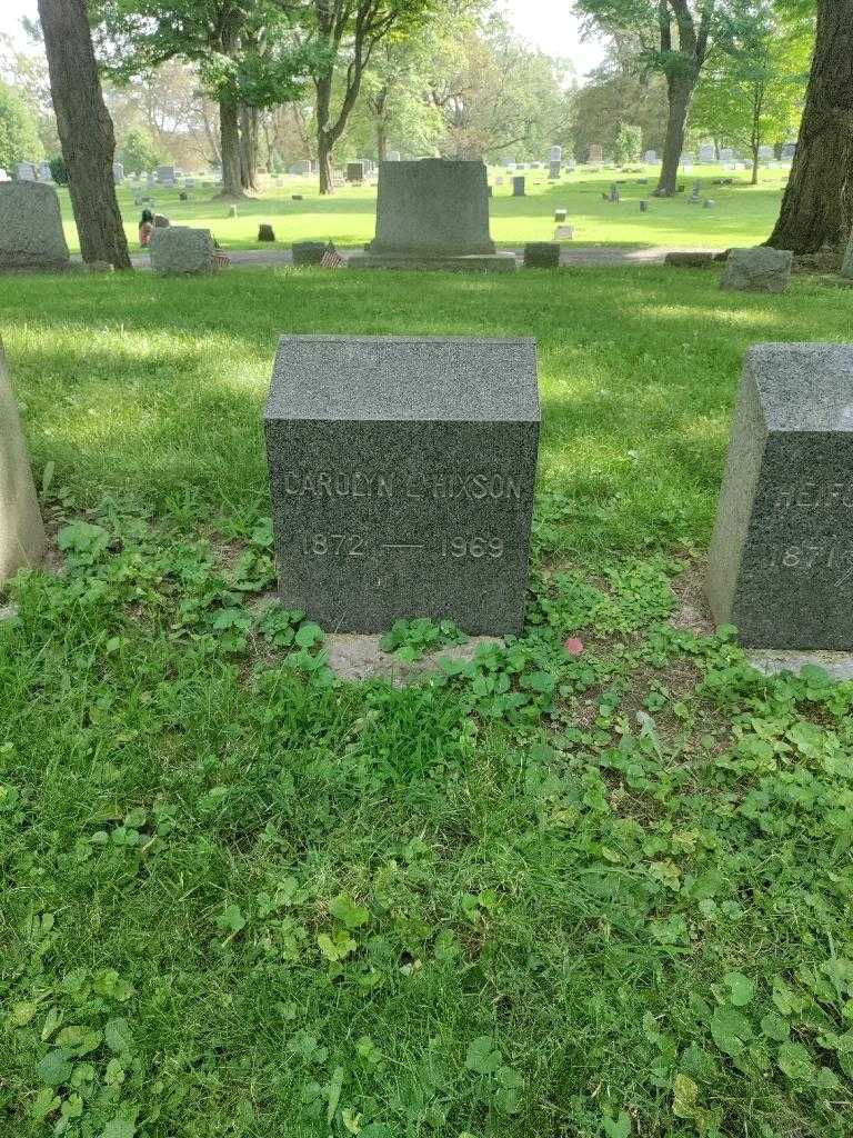 Carolyn L. Hixson's grave. Photo 1