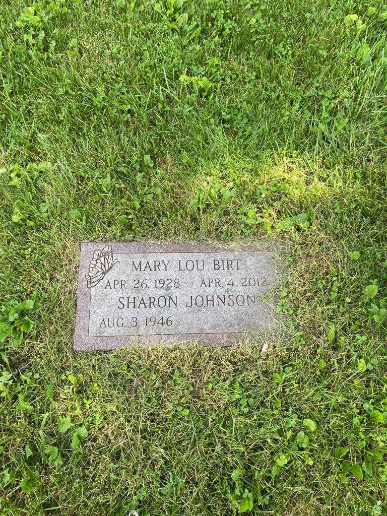 Sharon Johnson's grave. Photo 3