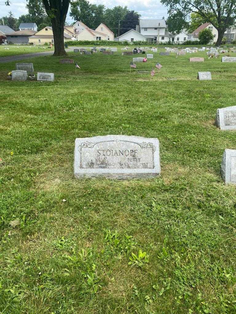 Peter Stoianoff's grave. Photo 2