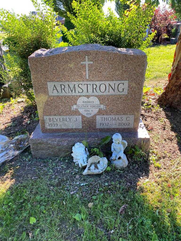 Thomas C. Armstrong's grave. Photo 3
