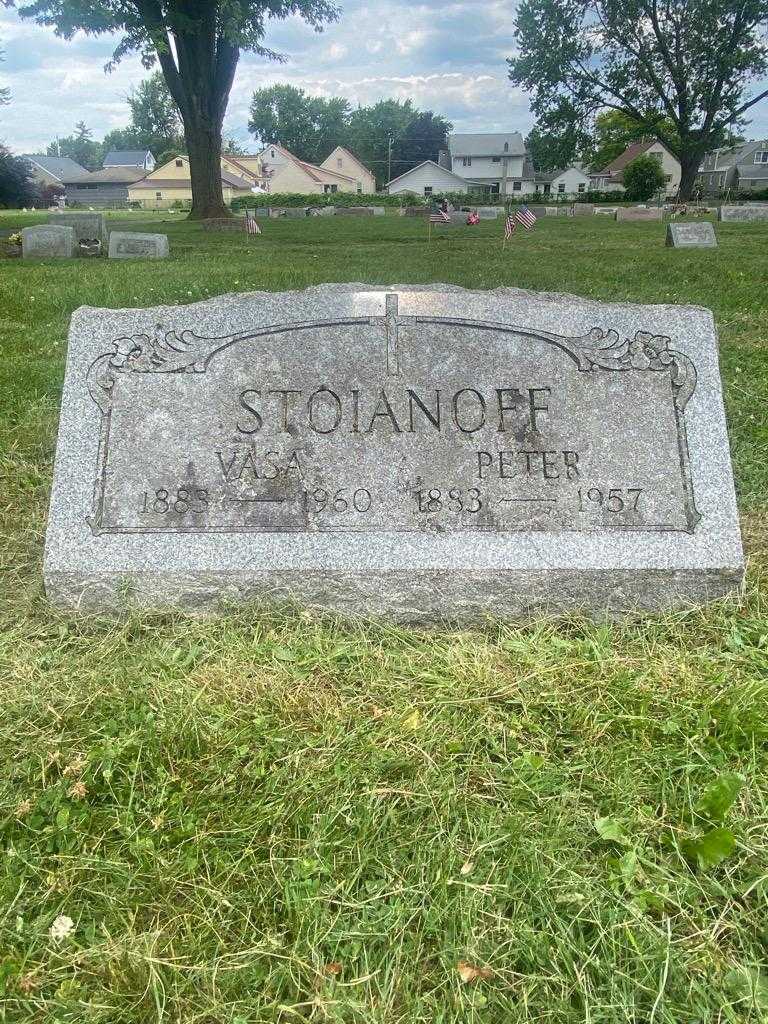 Peter Stoianoff's grave. Photo 3