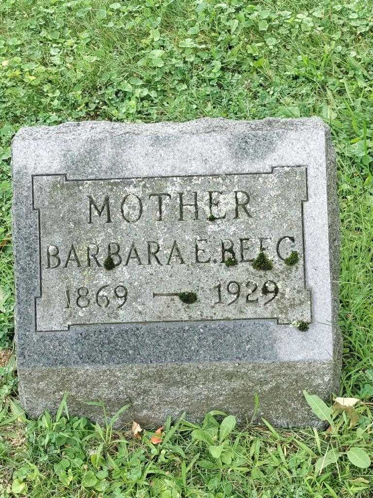 Barbara E. Beeg's grave. Photo 3