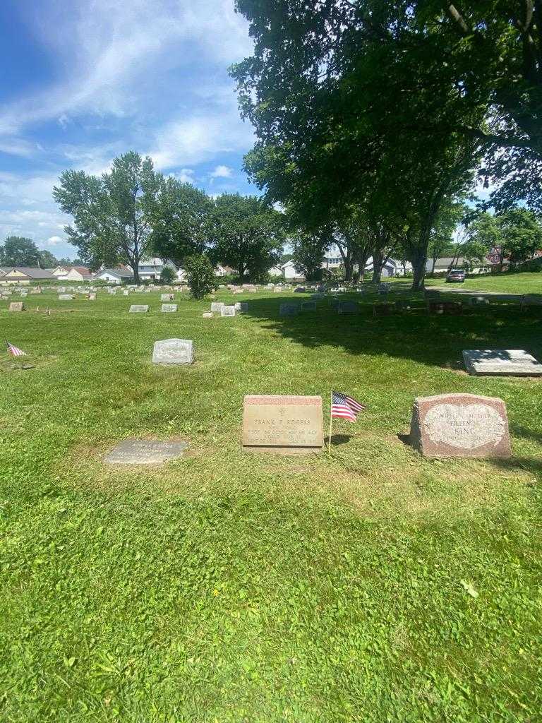 Frank P. Rogers's grave. Photo 1