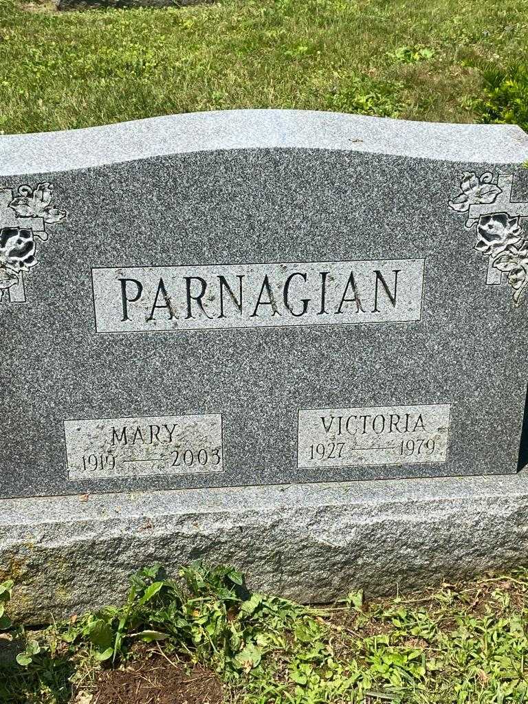 Mary Parnagian's grave. Photo 3