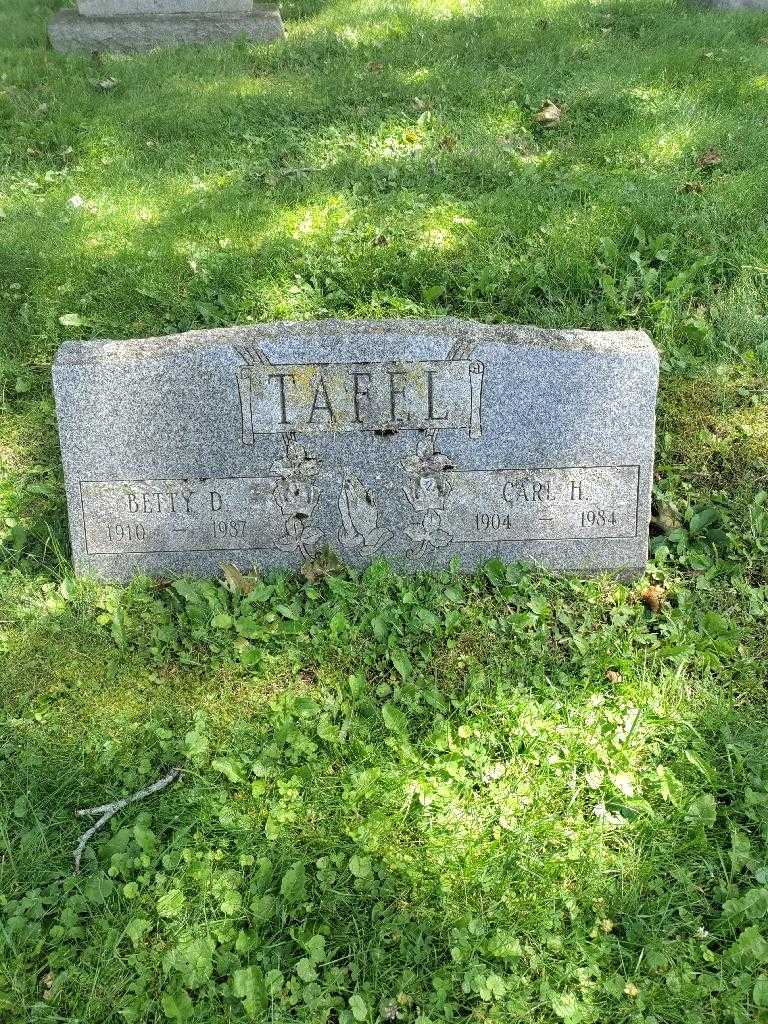 Carl H. Tafel's grave. Photo 2