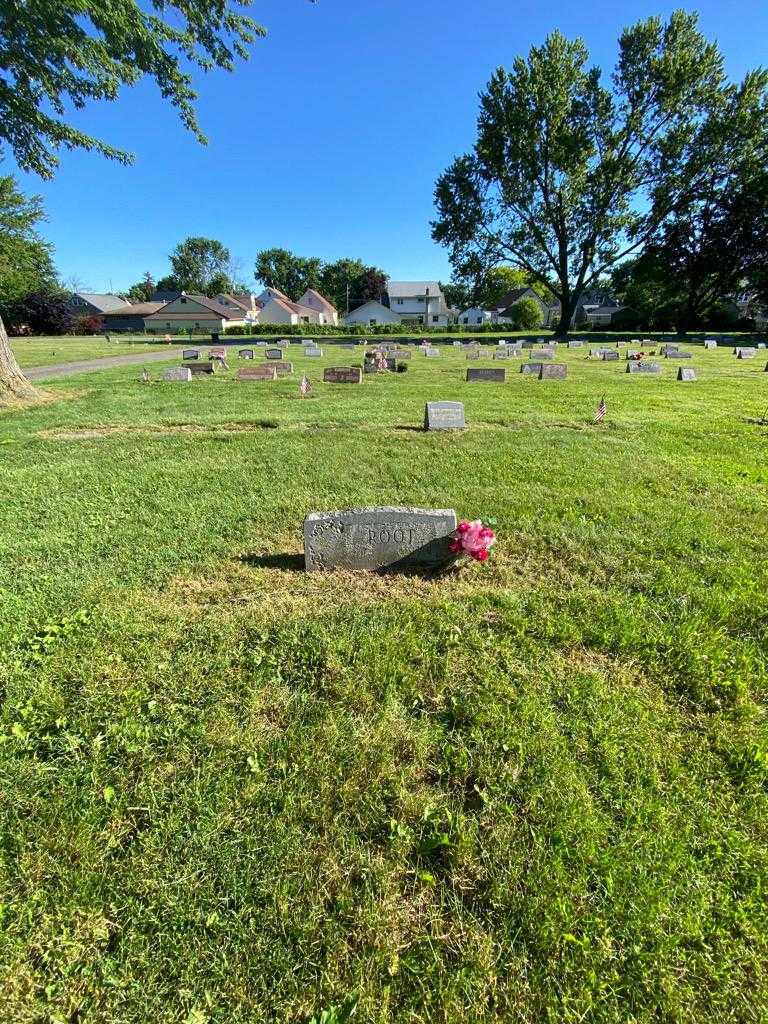 Preston G. Root's grave. Photo 1