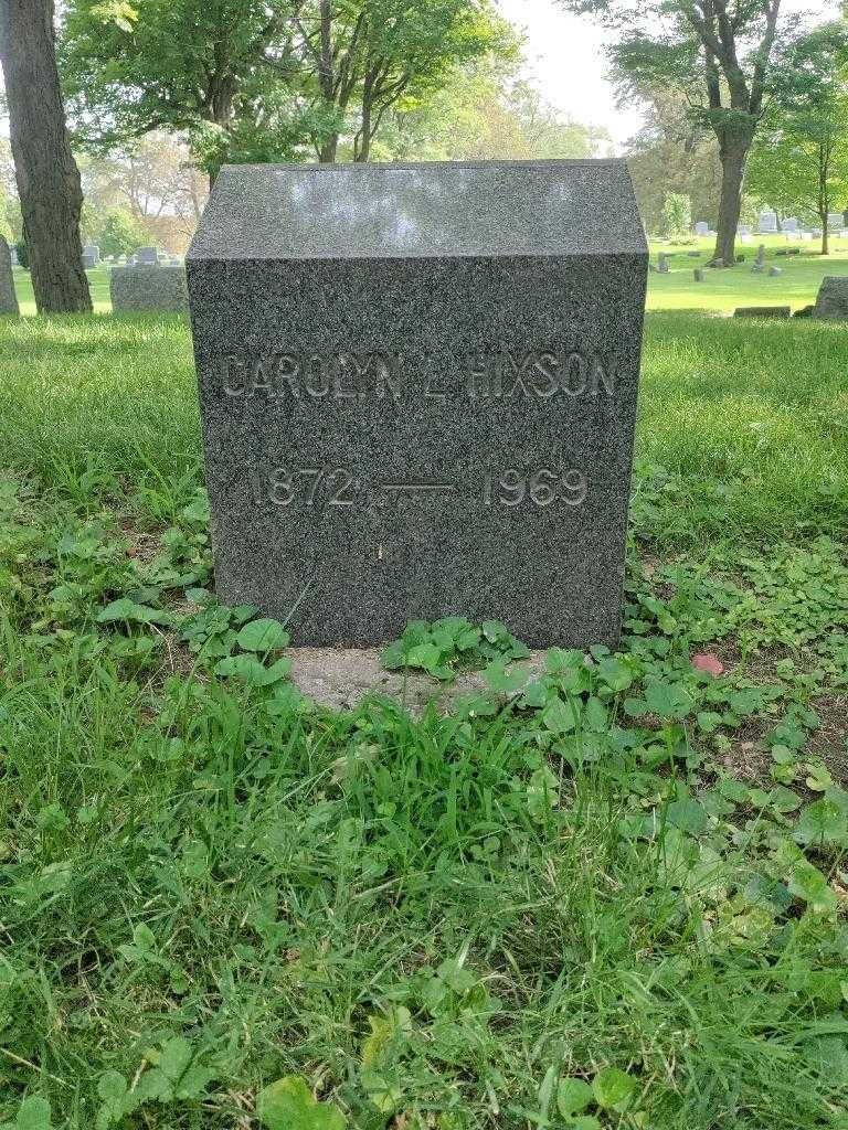 Carolyn L. Hixson's grave. Photo 3