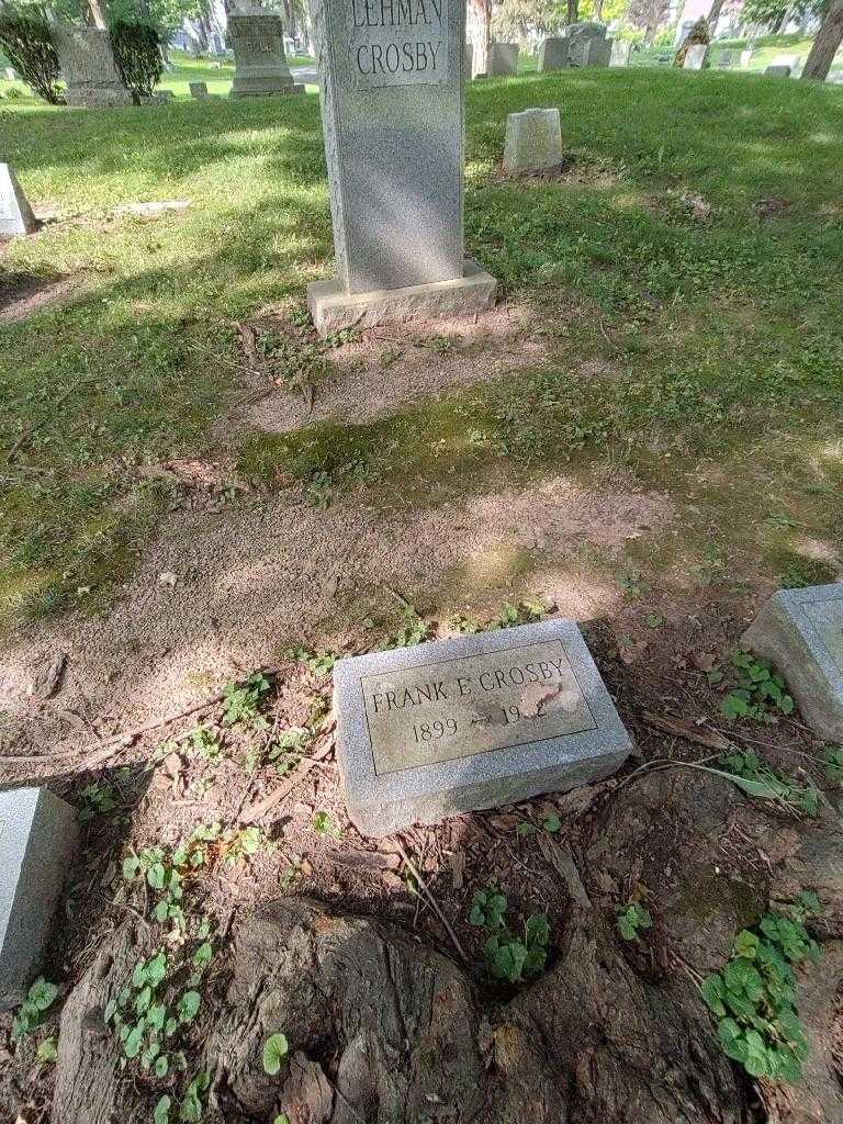 Frank E. Crosby's grave. Photo 3