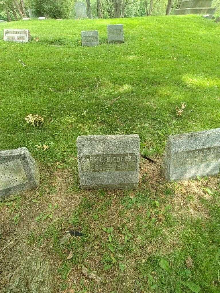 Mary C. Seibertz's grave. Photo 2