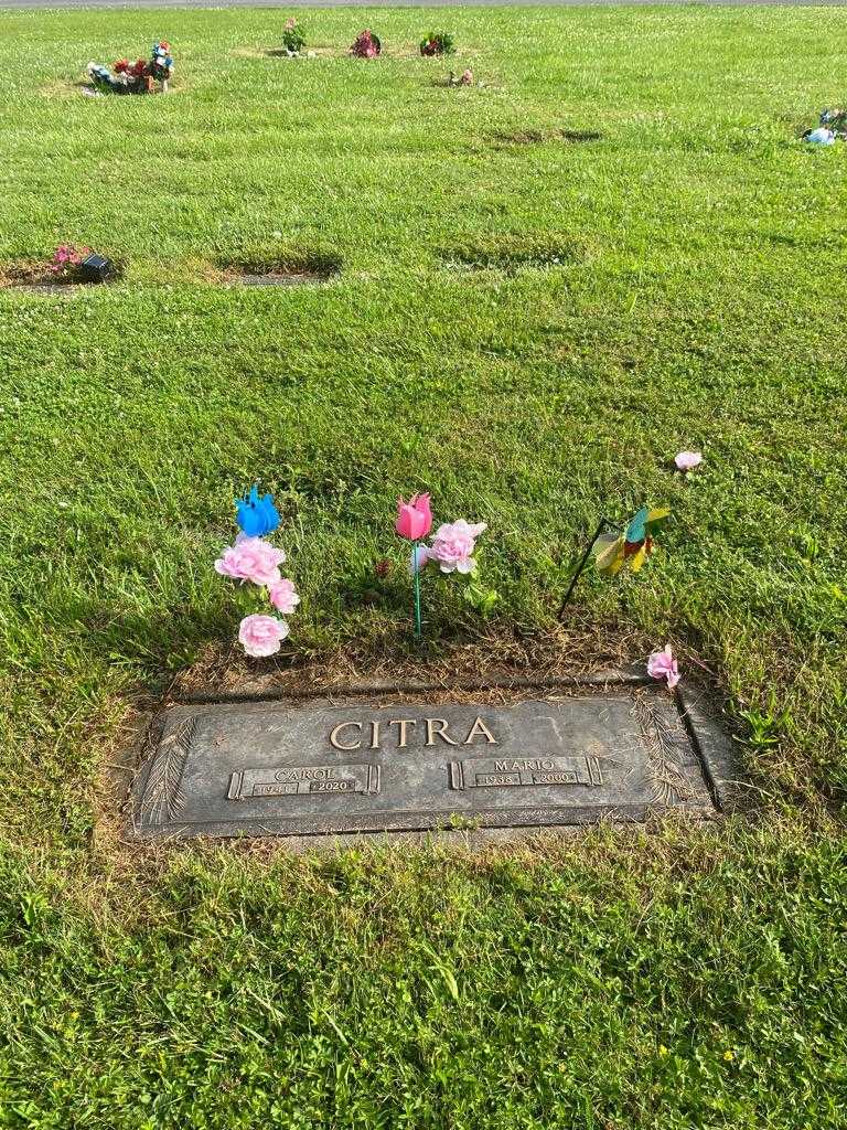 Carol Citra's grave. Photo 2