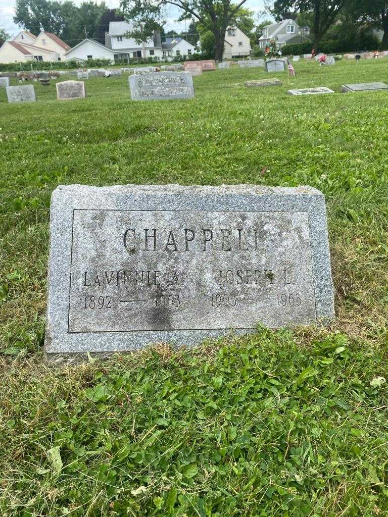 Joseph L. Chappell's grave. Photo 3