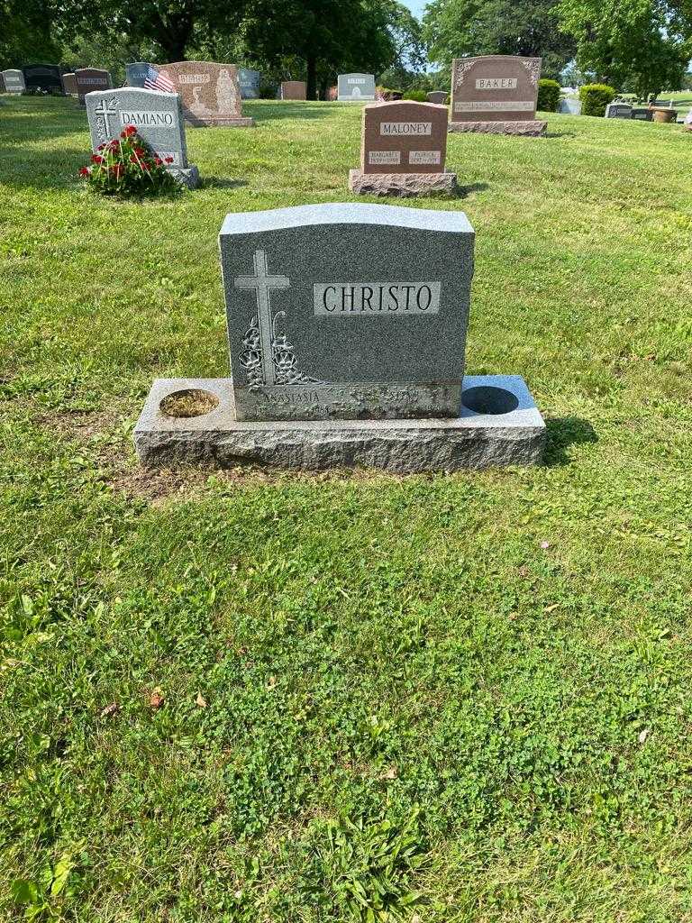 Anastasia Christo's grave. Photo 2