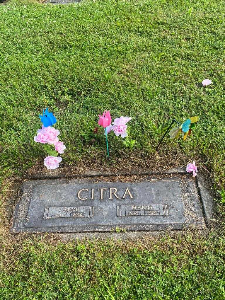 Mario Citra's grave. Photo 3