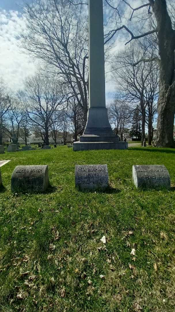 Rita B. Chapman Moyer's grave. Photo 1