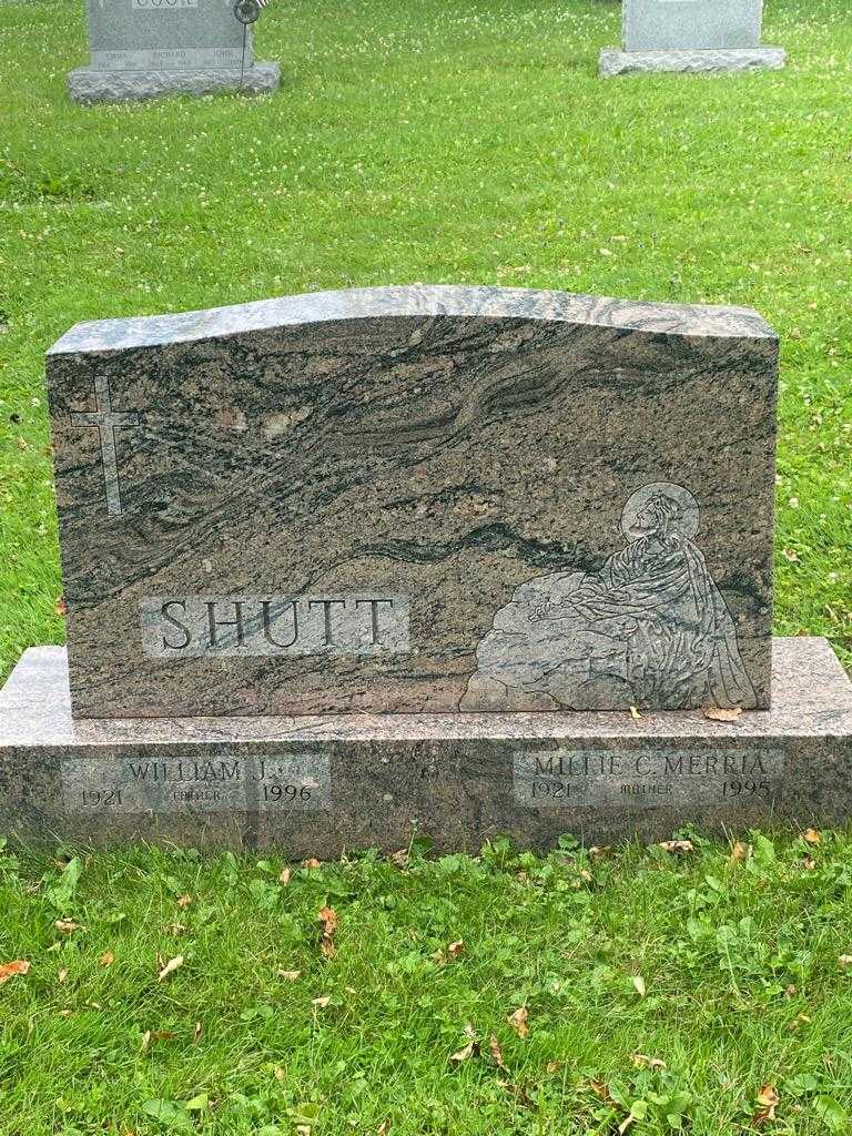 Millie C. Merria Shutt's grave. Photo 3